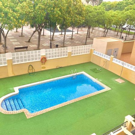 Casa Tino 500M Playa Terraza Garaje Piscina Apartment Aguadulce  Exterior photo